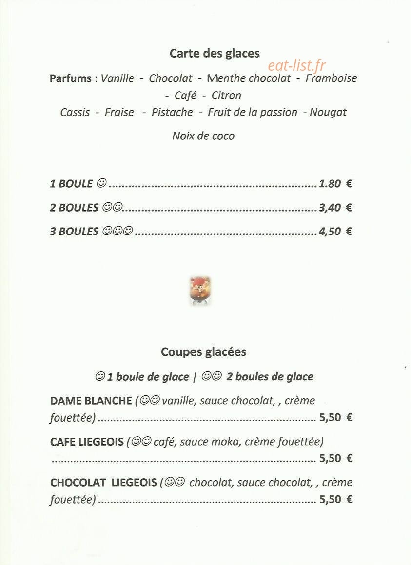 Creperie au semaphore — carte page 3