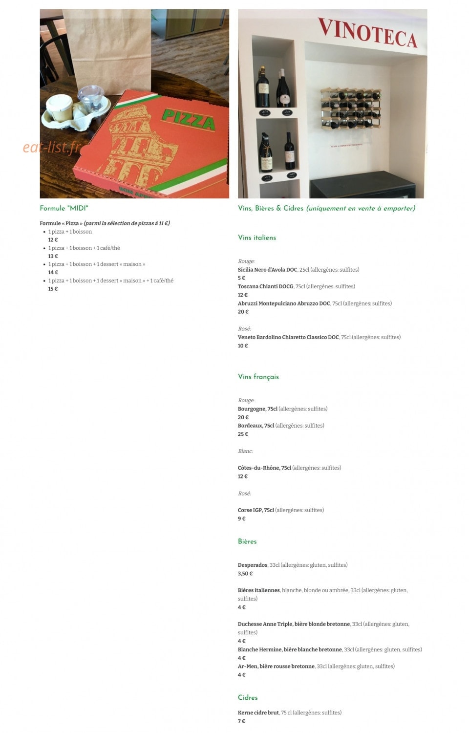 Da Leone — carte page 4