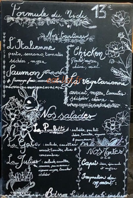Kafeenn — carte page 1