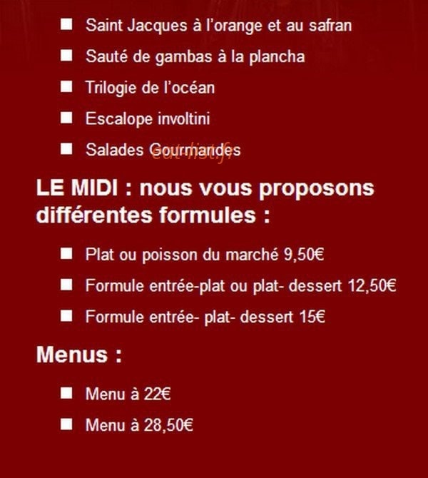 L'Atelier — carte page 2