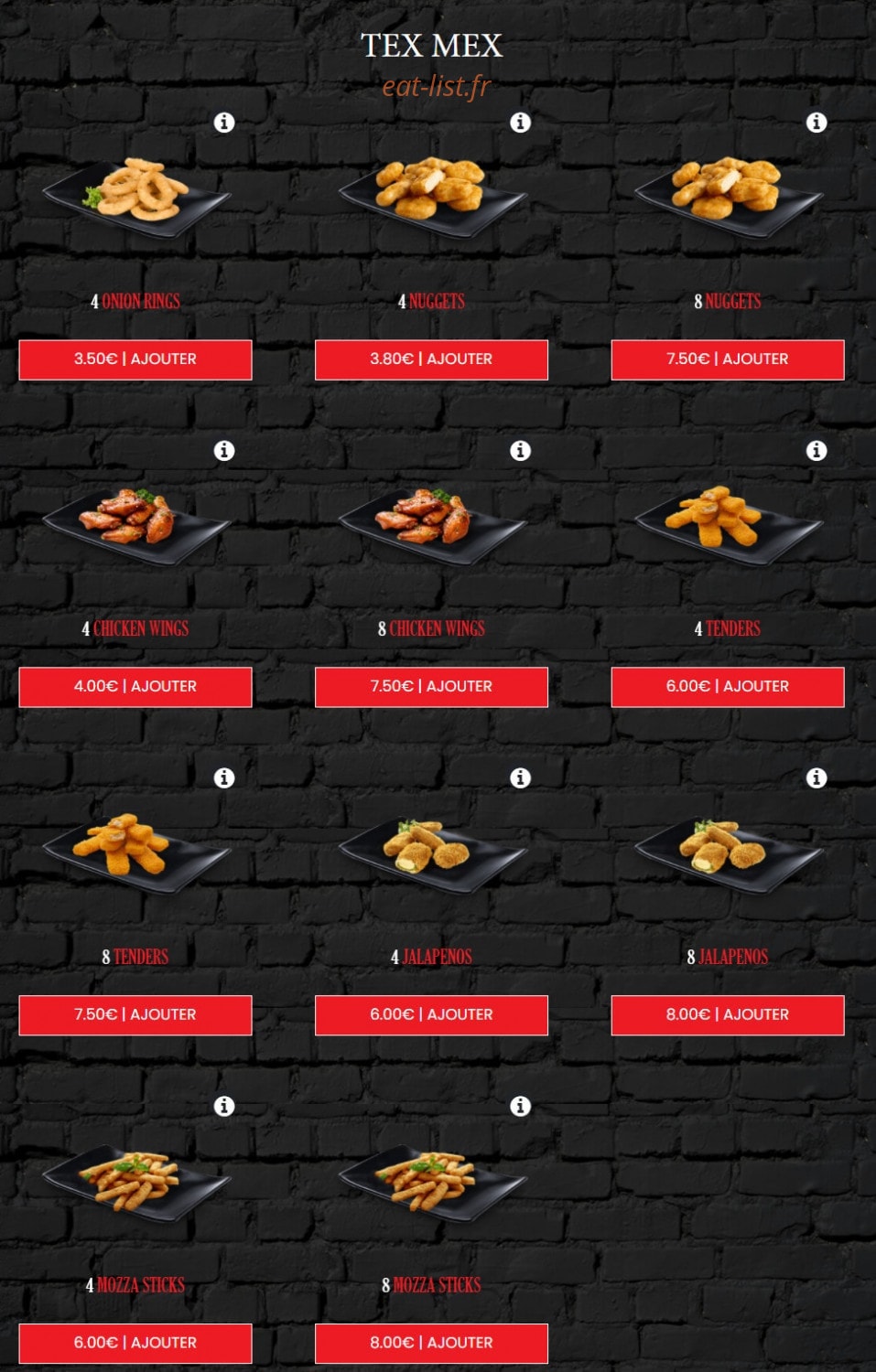L'Atlas Kebab — carte page 9