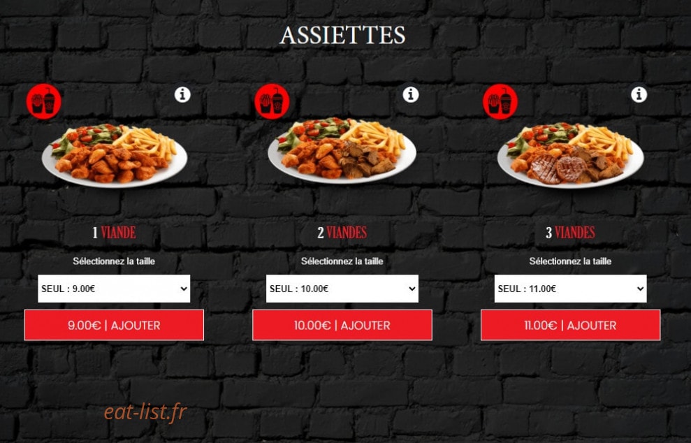 L'Atlas Kebab — carte page 2