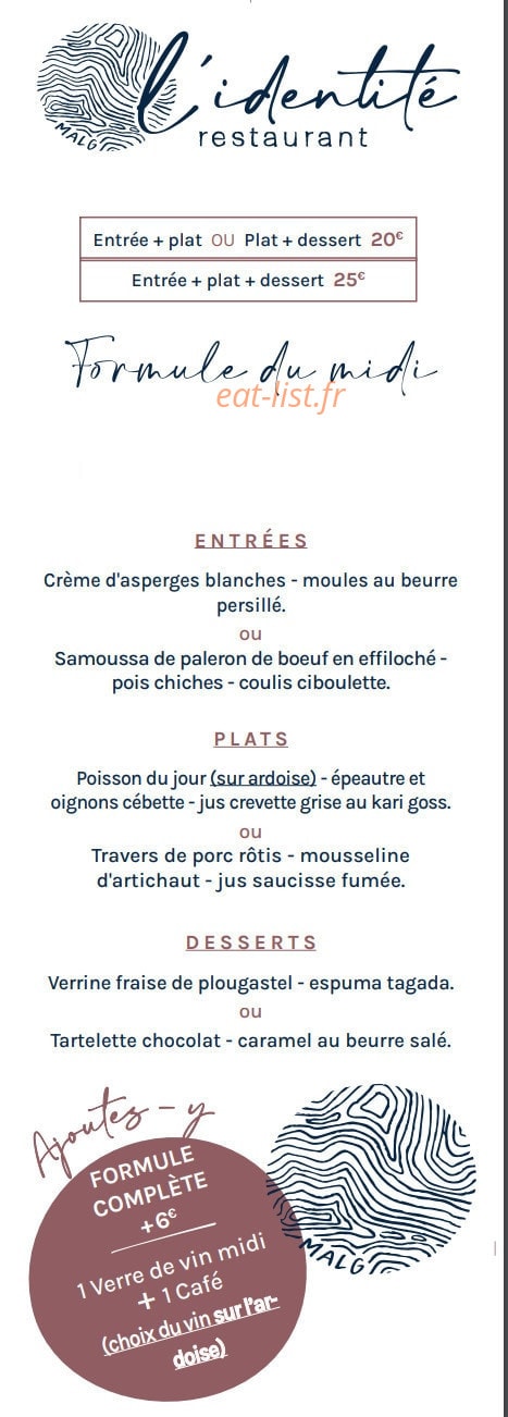 L'identité — carte page 2