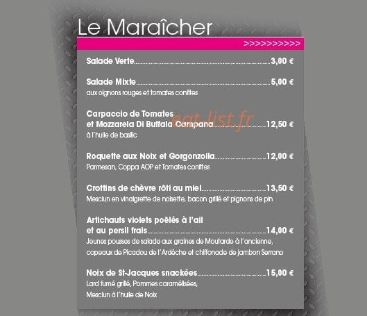 L'ilot Saveur — carte page 2