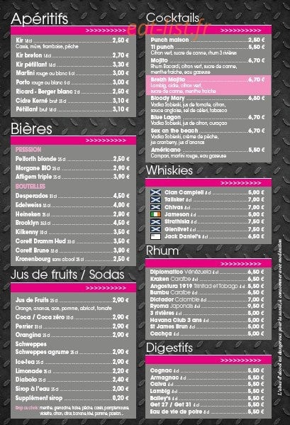 L'ilot Saveur — carte page 8