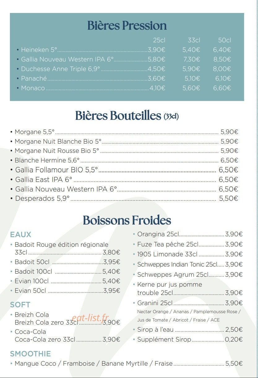 La Maison — carte page 5