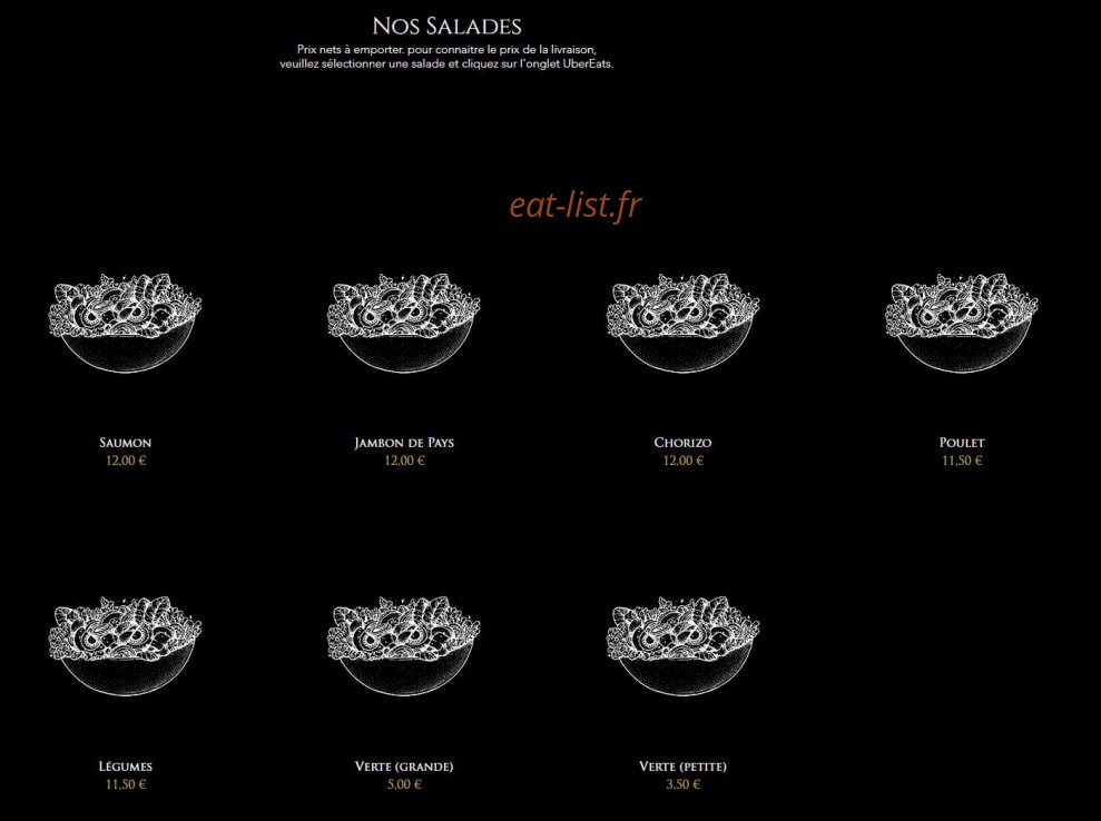 La Pizzeria des Quais — carte page 4