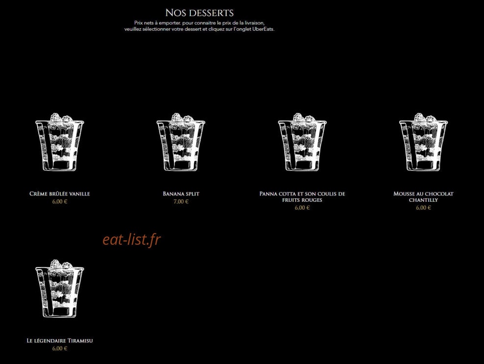La Pizzeria des Quais — carte page 5