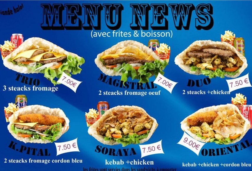 La soraya — carte page 3
