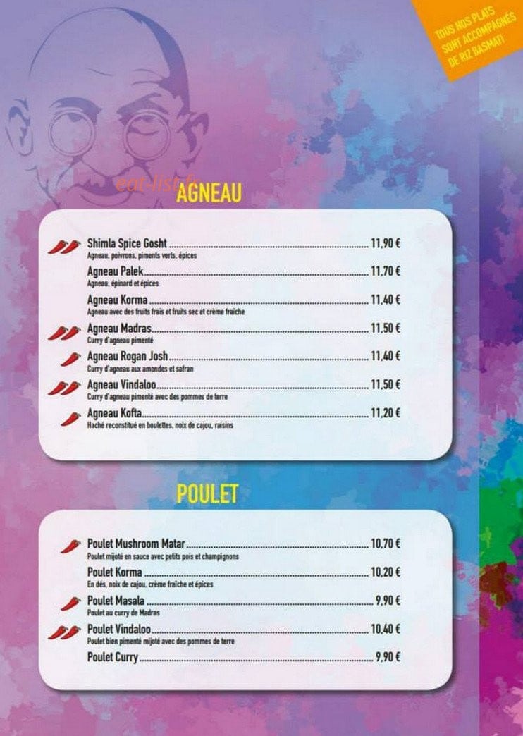 Le Gandhi — carte page 5