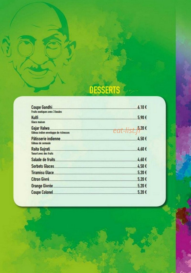Le Gandhi — carte page 8
