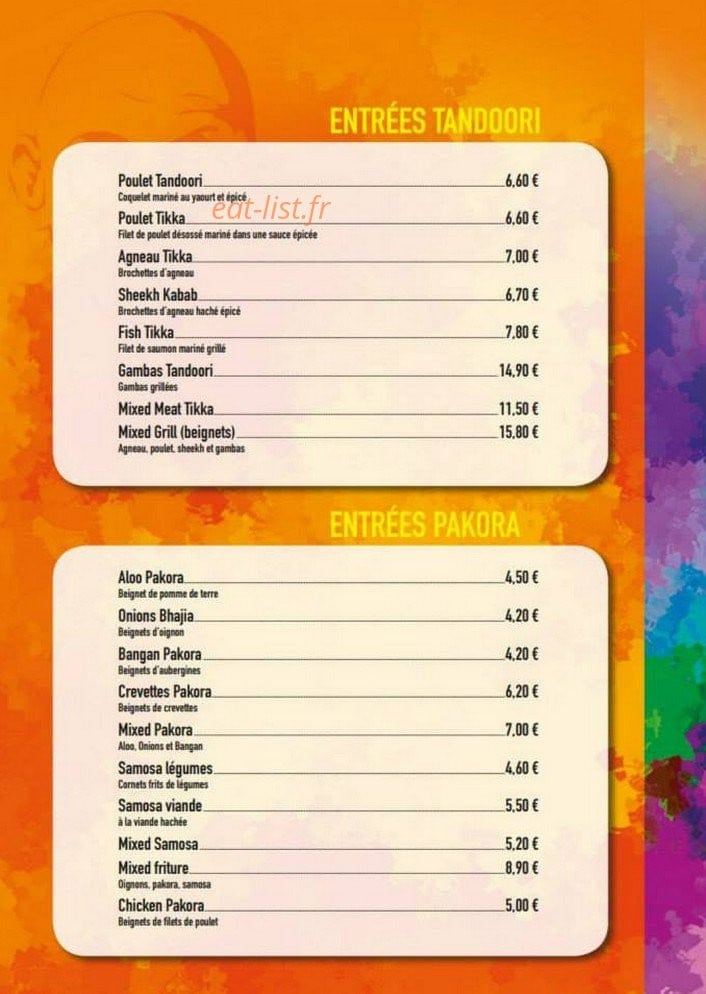 Le Gandhi — carte page 2
