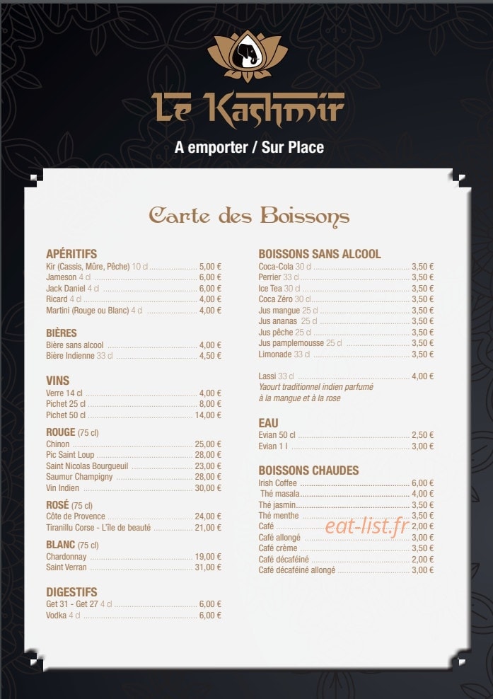 Le Kashmir — carte page 3