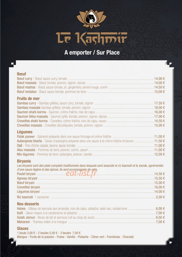 Le Kashmir — carte page 2