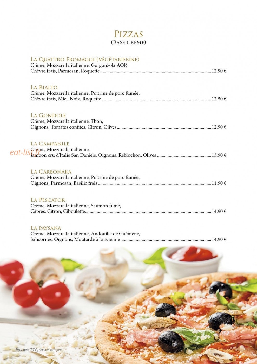 Le Murano — carte page 4