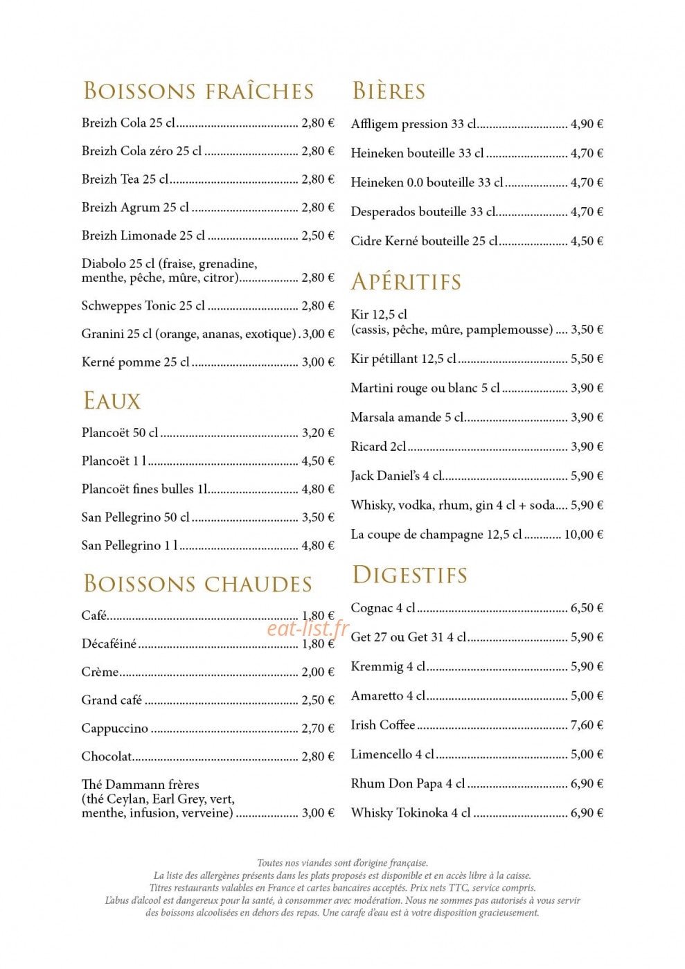 Le Murano — carte page 7