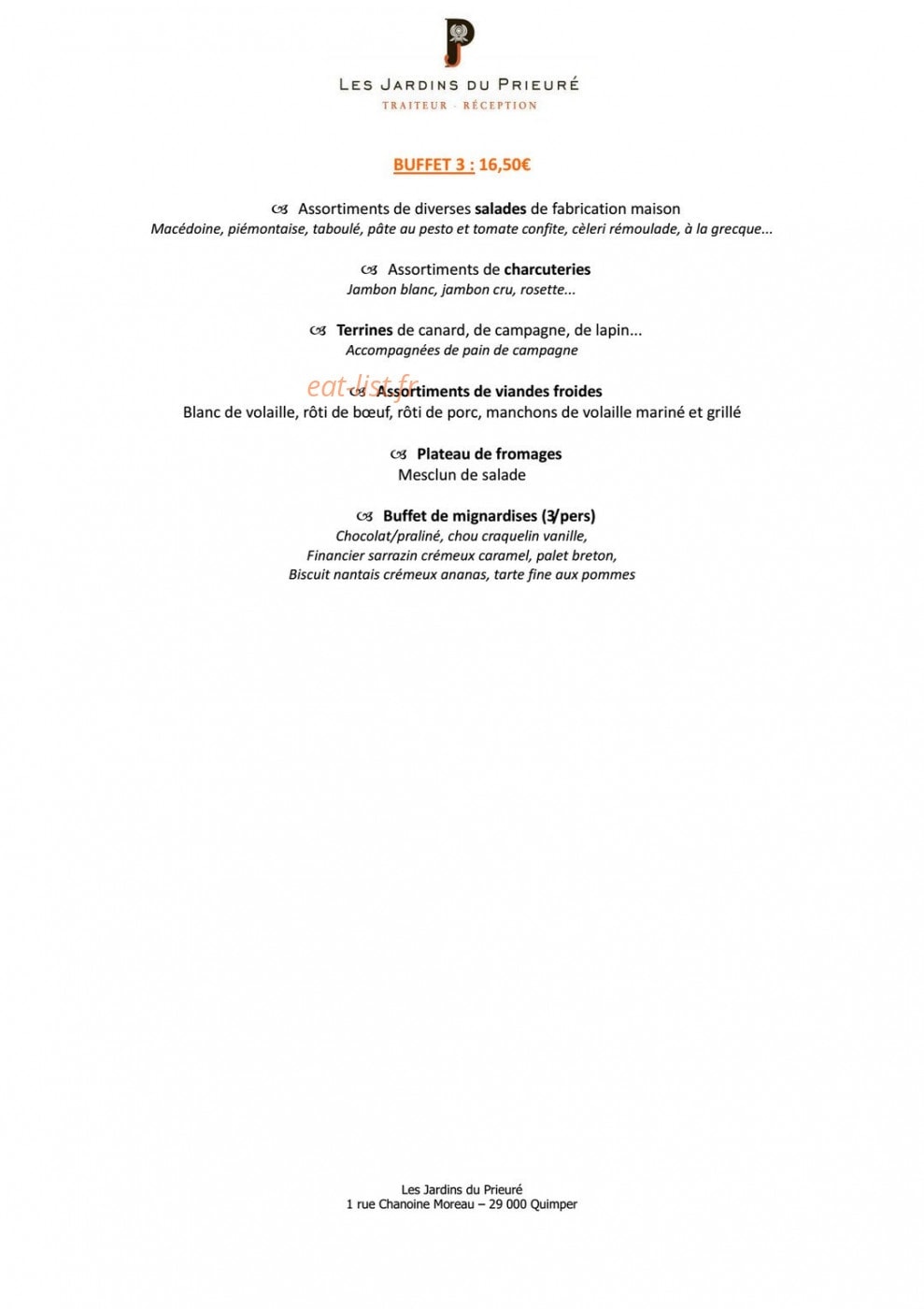 Le prieuré — carte page 21