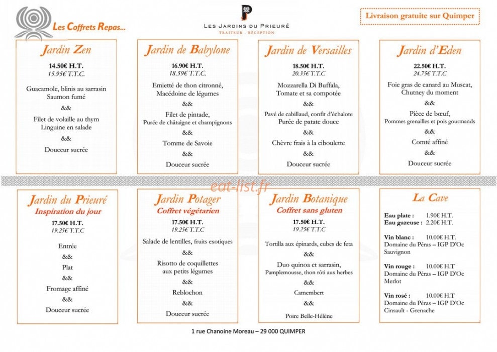 Le prieuré — carte page 10