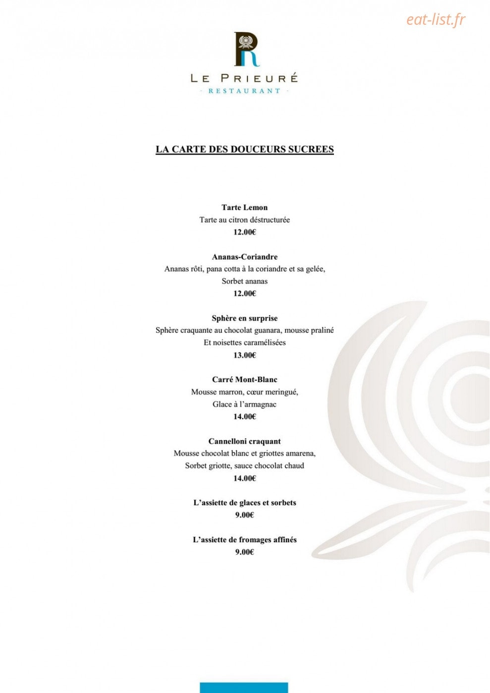 Le prieuré — carte page 7