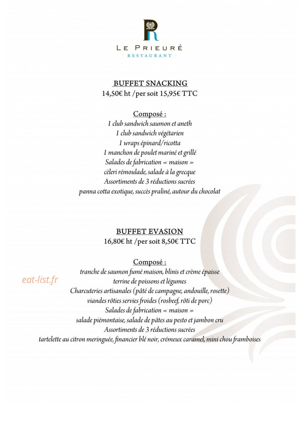 Le prieuré — carte page 9