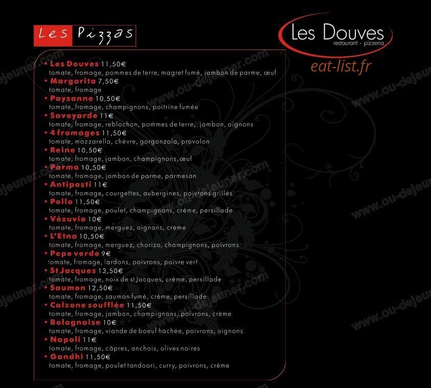 Les Douves — carte page 6