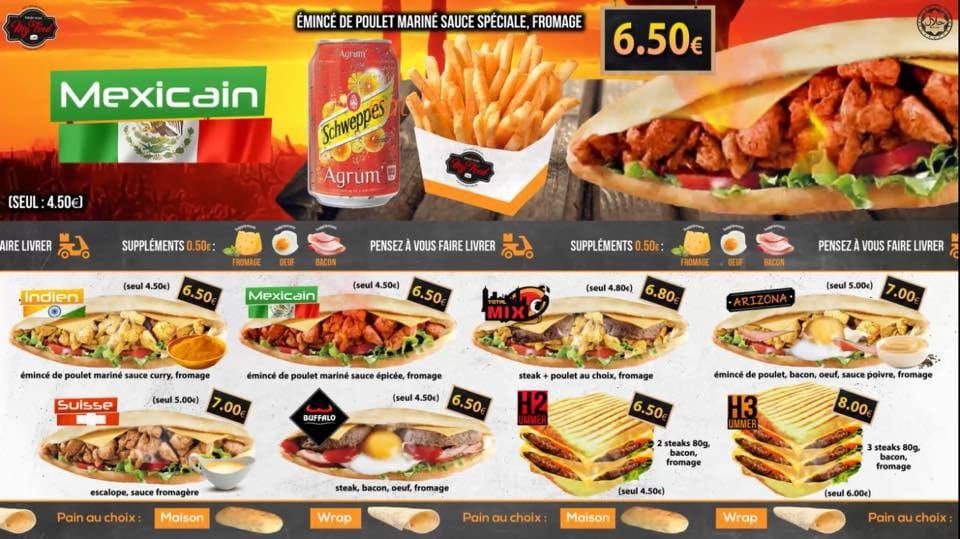 My Food — carte page 2