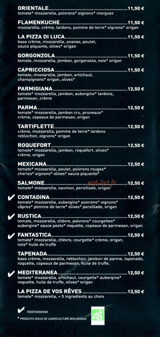 Pomodoro e Basilico — carte page 4