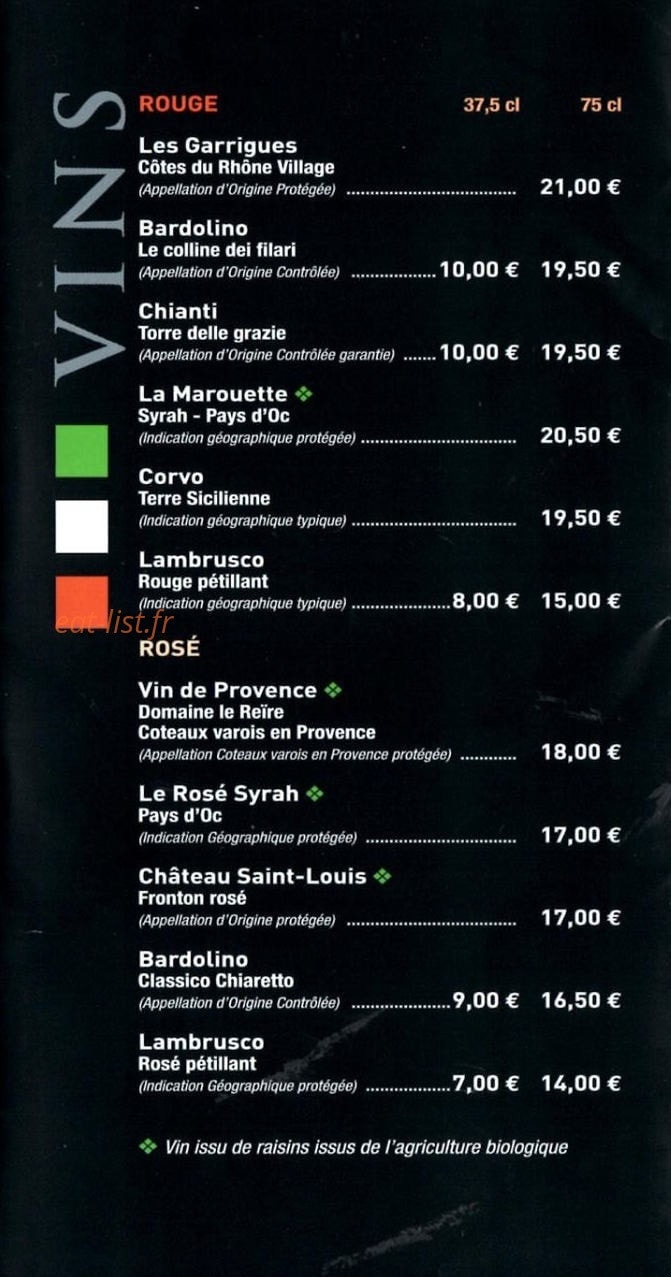 Pomodoro e Basilico — carte page 6