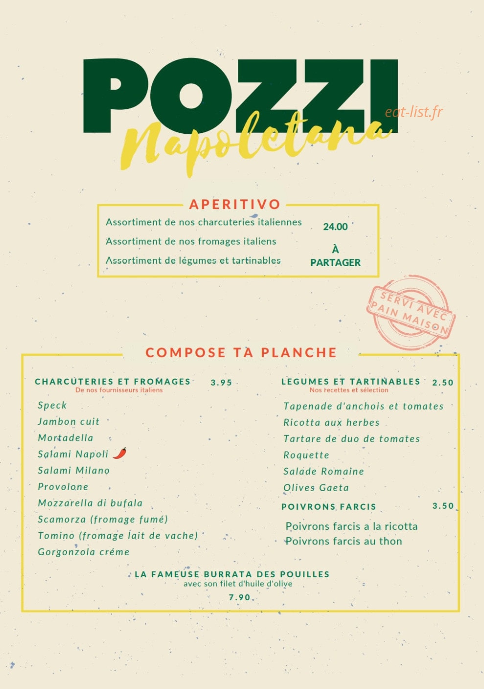 Pozzi Quimper — carte page 2