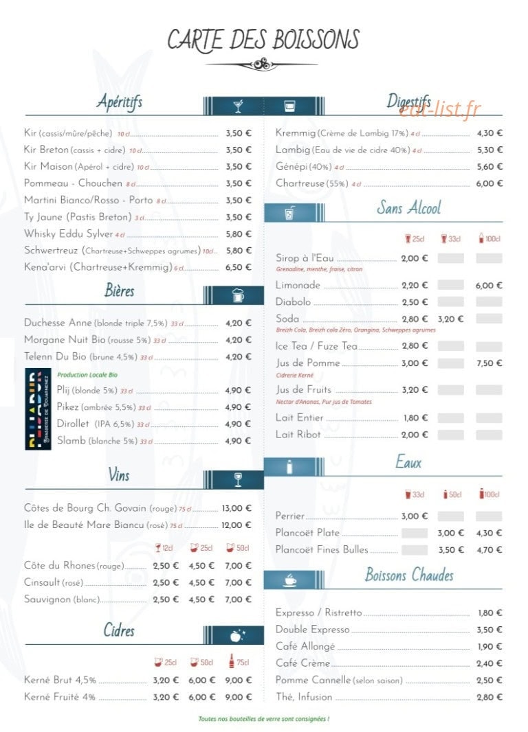 Auprès de ma crêpe — carte page 5