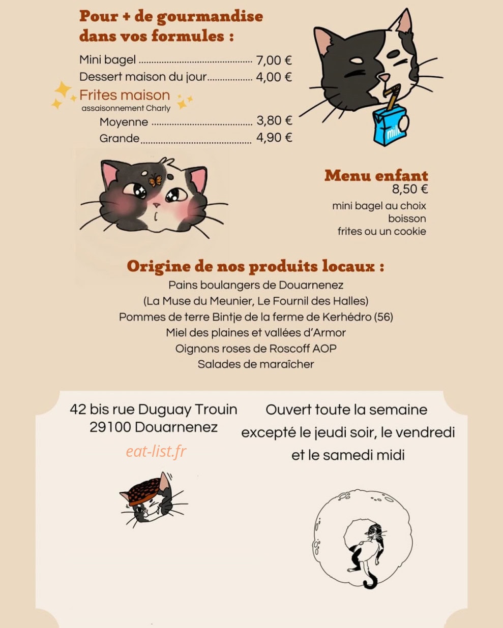 Charly Moustache — carte page 2