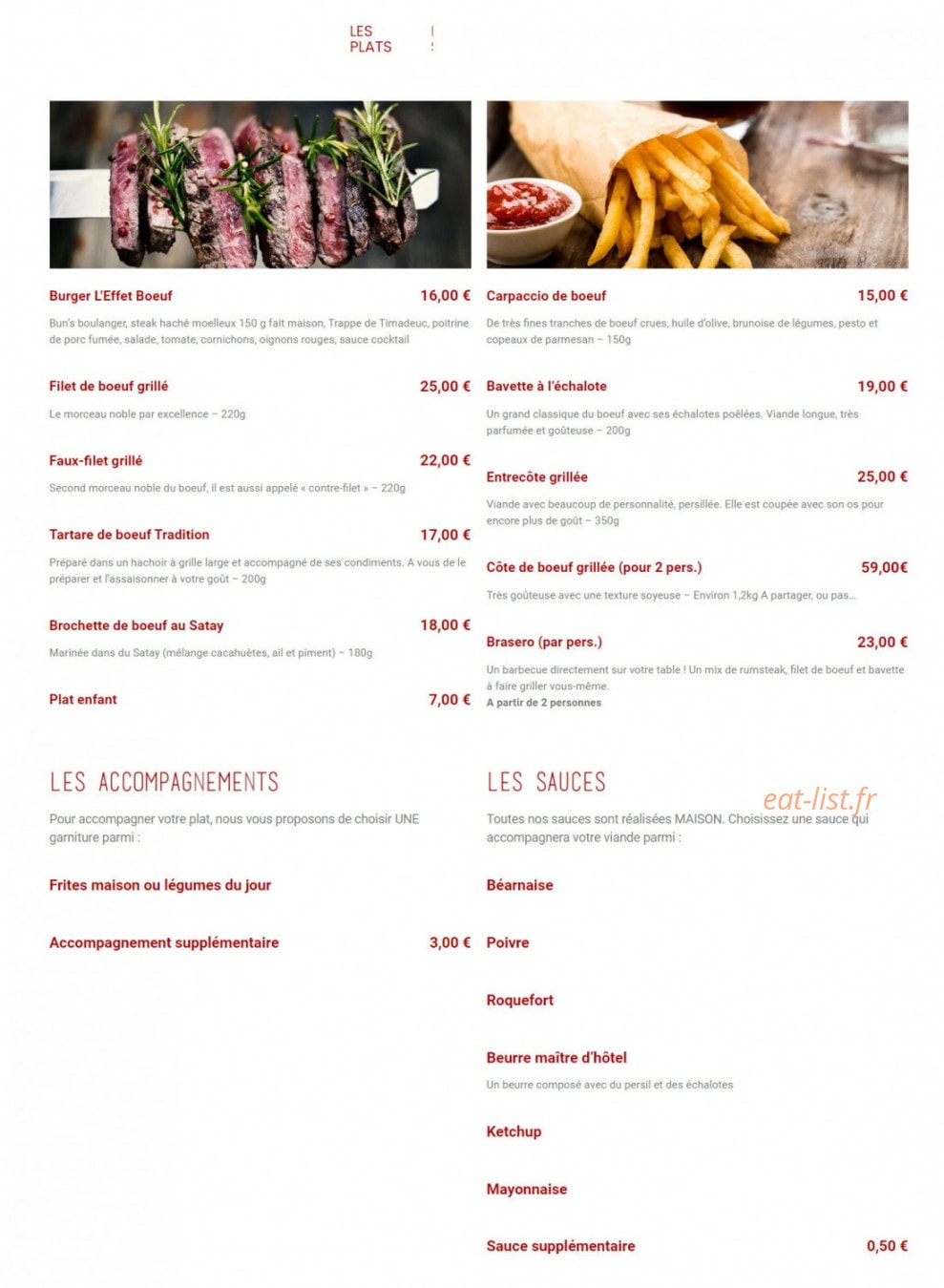 L'Effet Boeuf — carte page 3