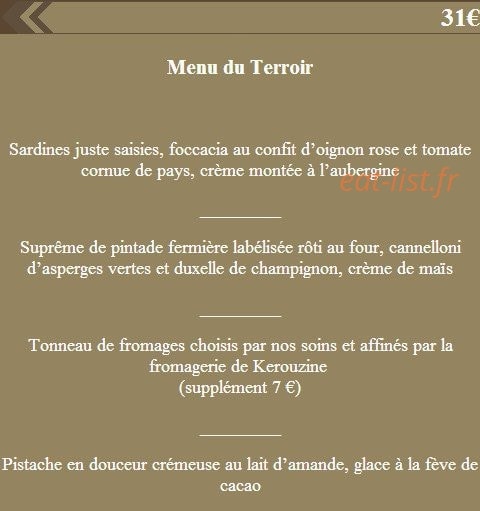 L'insolite — carte page 1