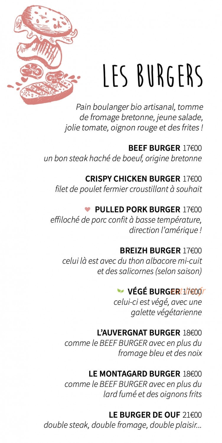 La Capitainerie — carte page 11