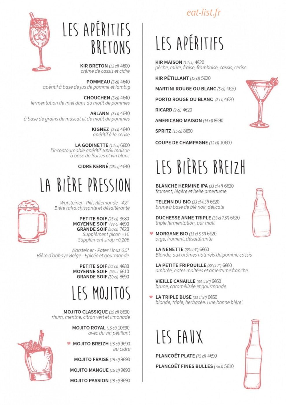 La Capitainerie — carte page 2