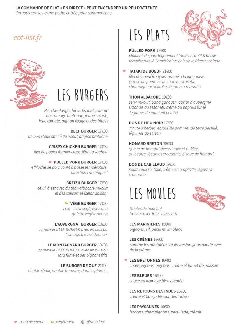 La Capitainerie — carte page 5