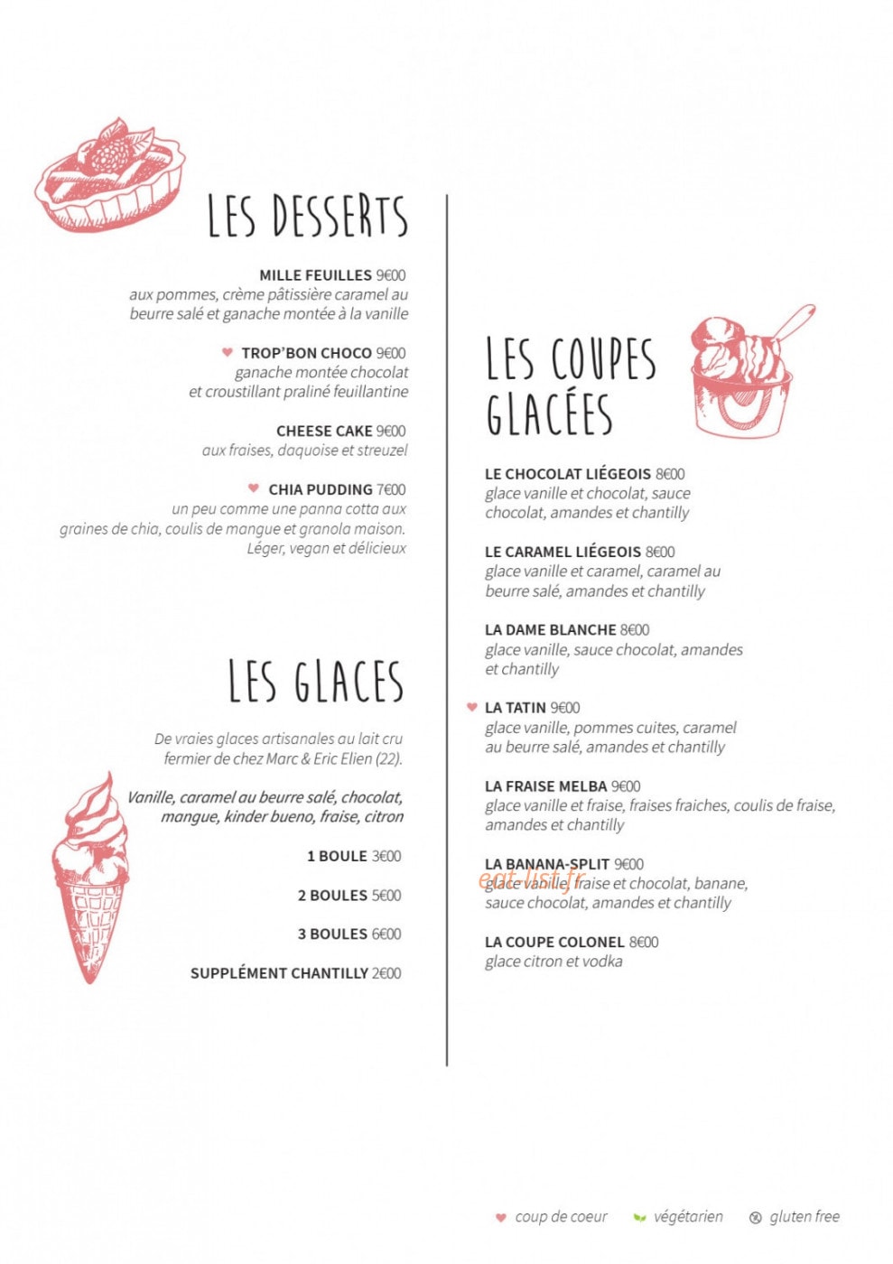 La Capitainerie — carte page 6