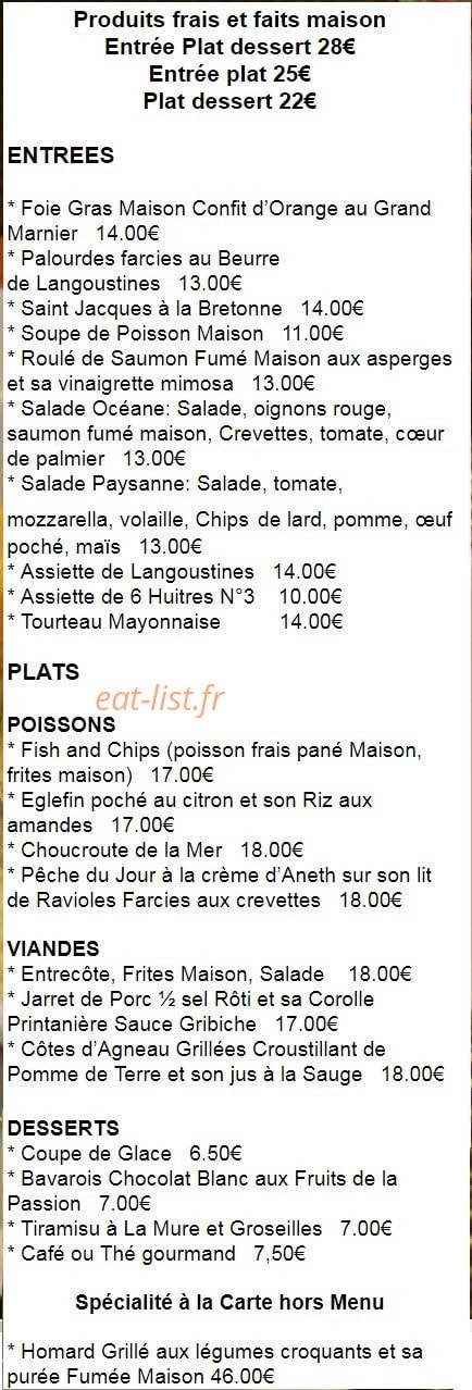 La Régate — carte page 2