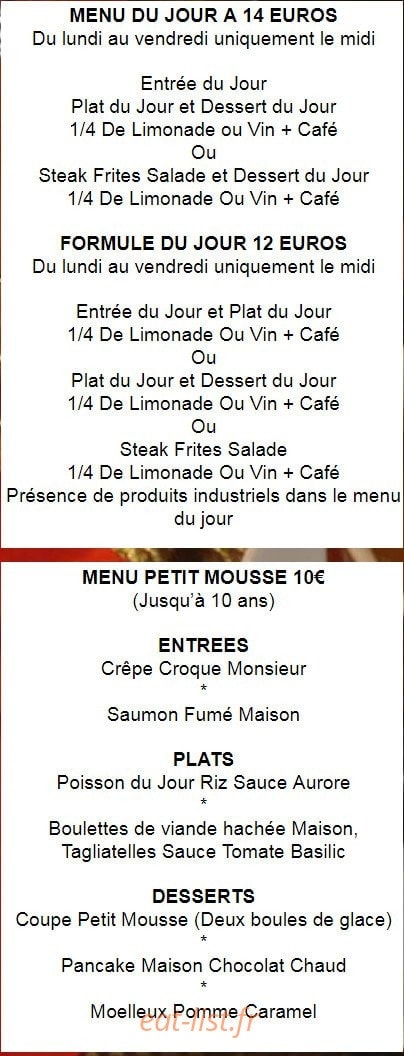 La Régate — carte page 1