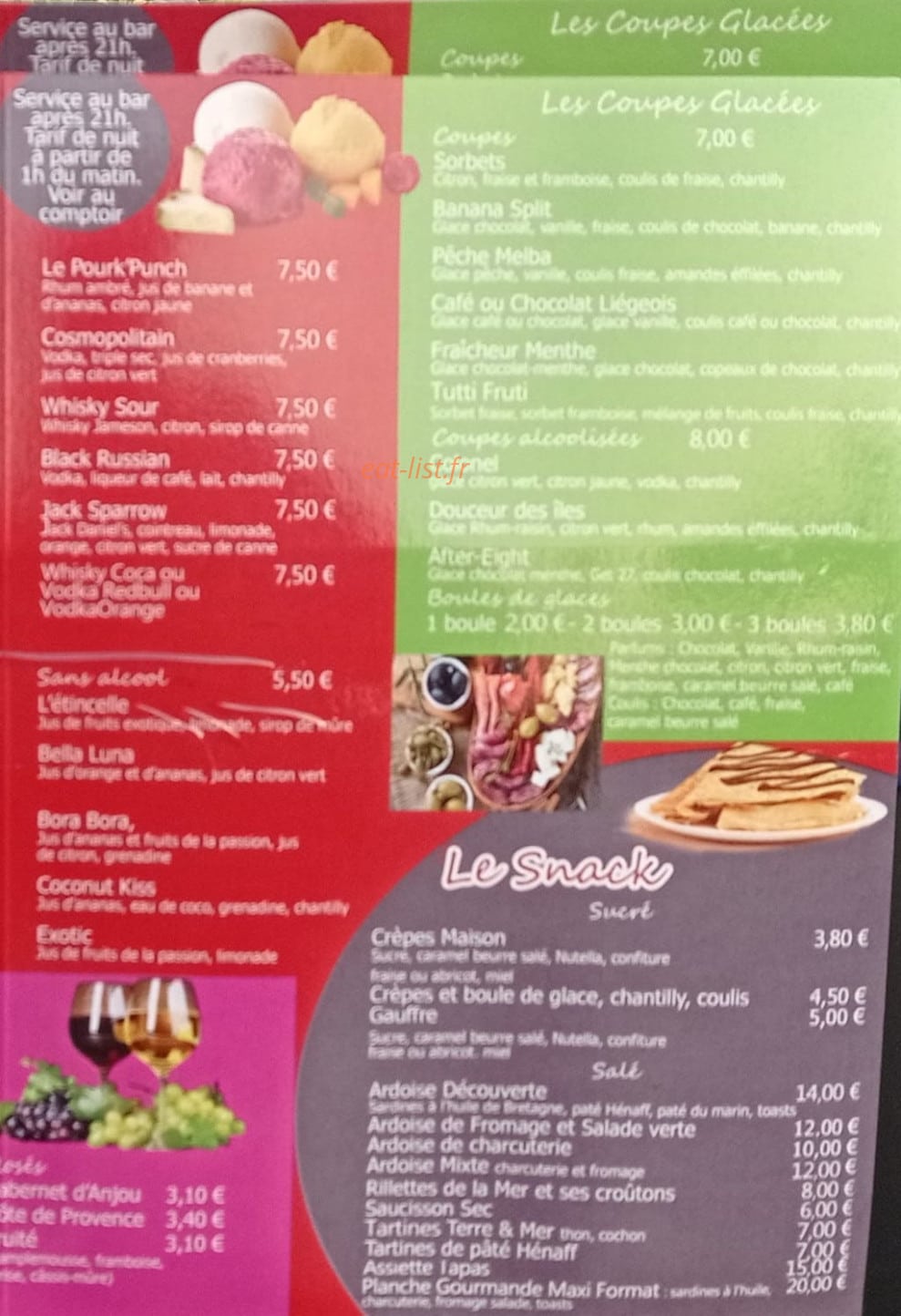 Le Pourquoi Pas — carte page 2
