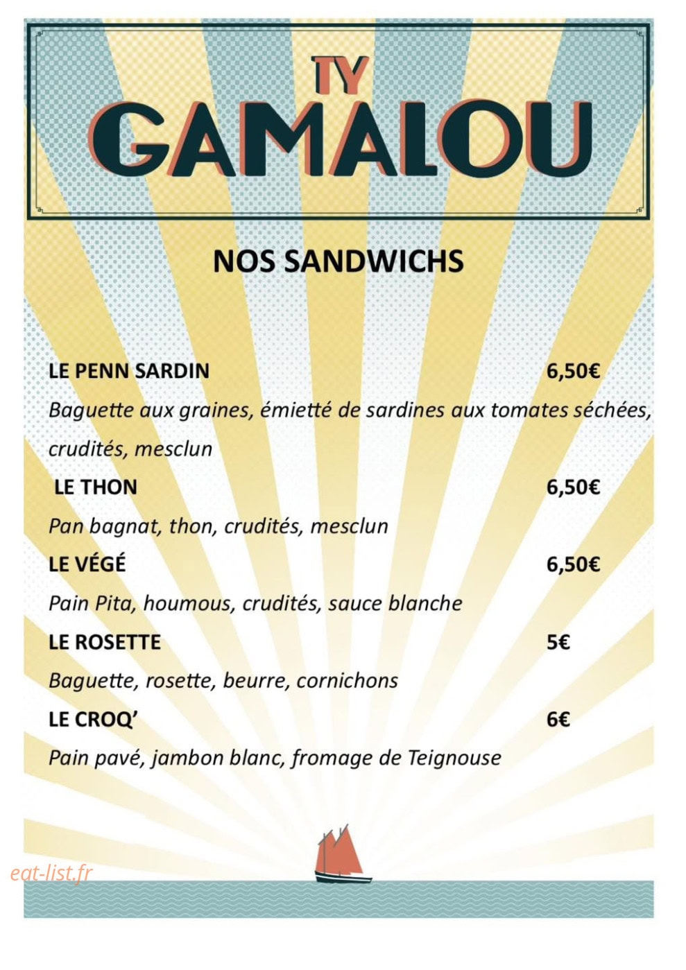 Ty Gamalou — carte page 1