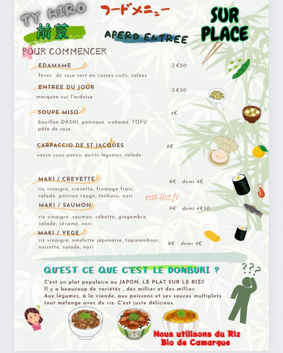 Ty Hiro — carte page 1