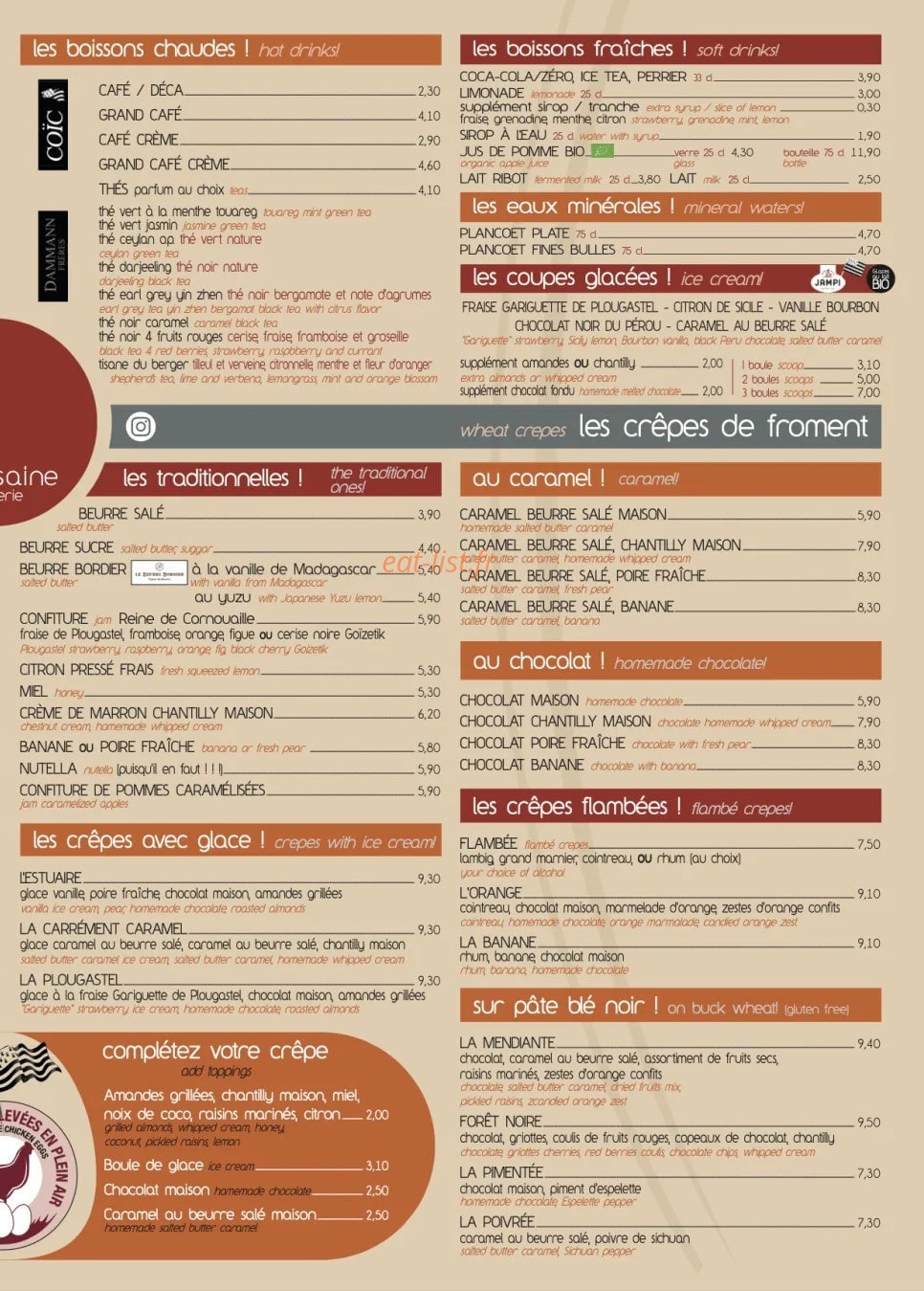La Misaine — carte page 2