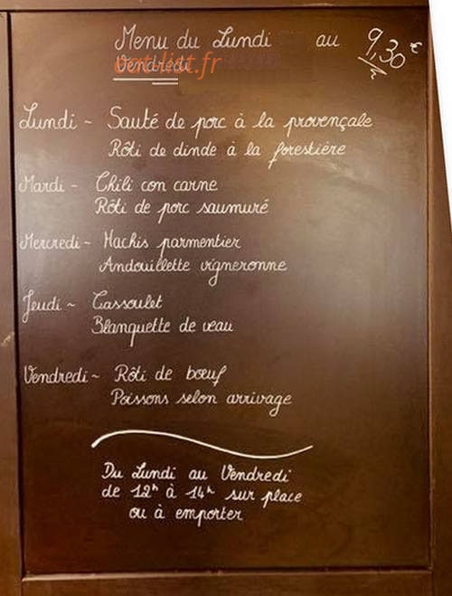 Le Sirocco — carte page 1