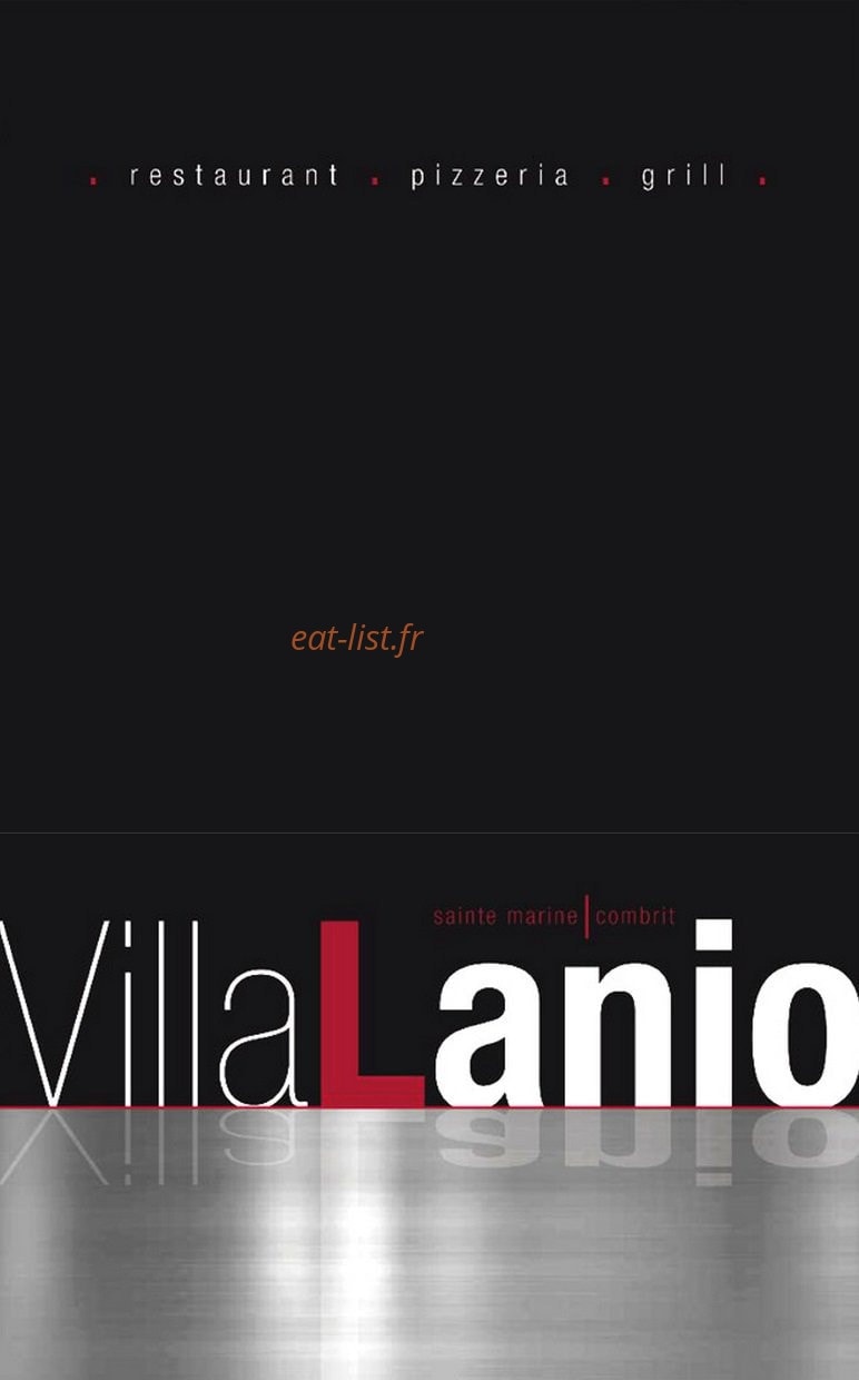 Villa Lanio — carte page 1