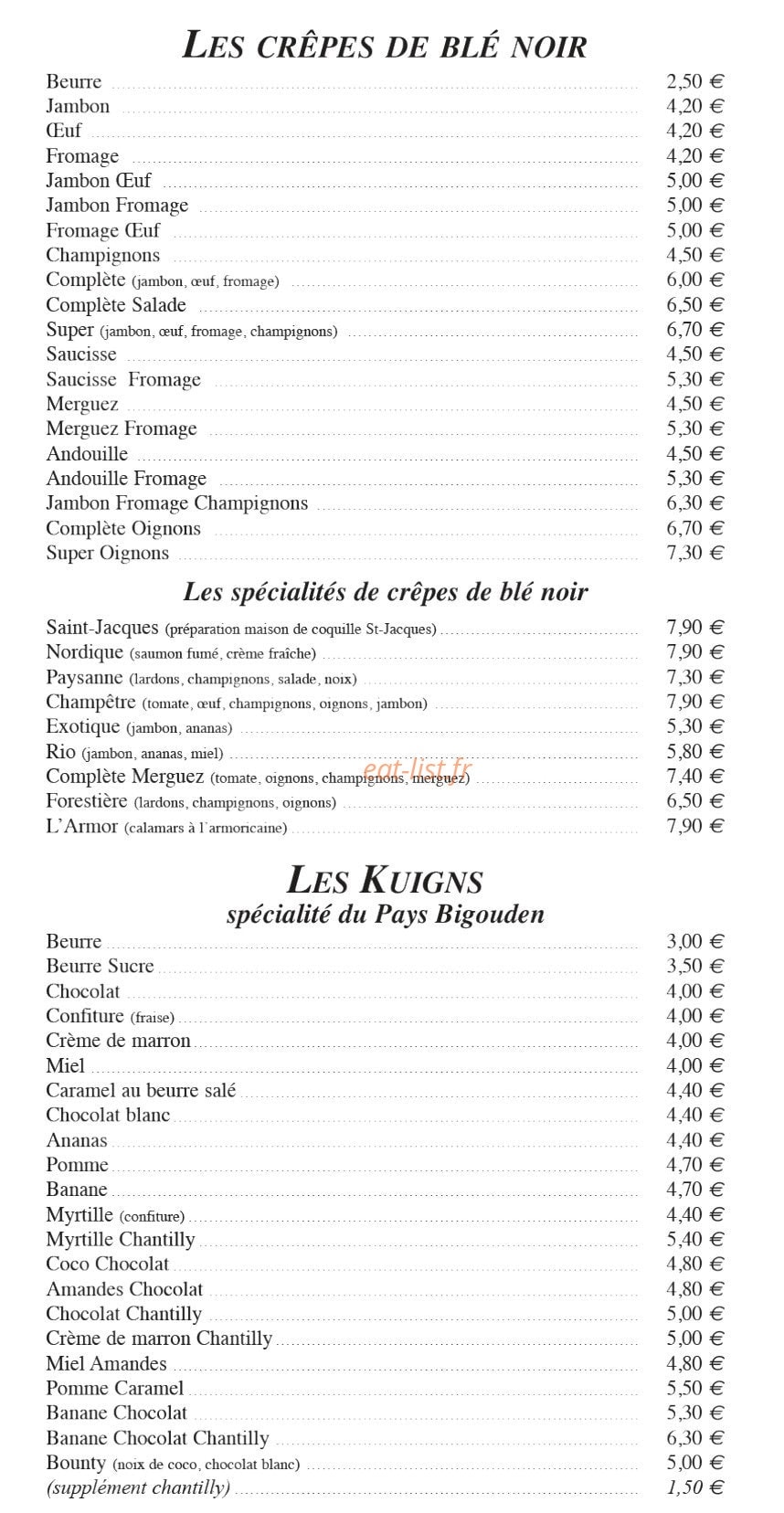 Le Rayon Vert — carte page 2