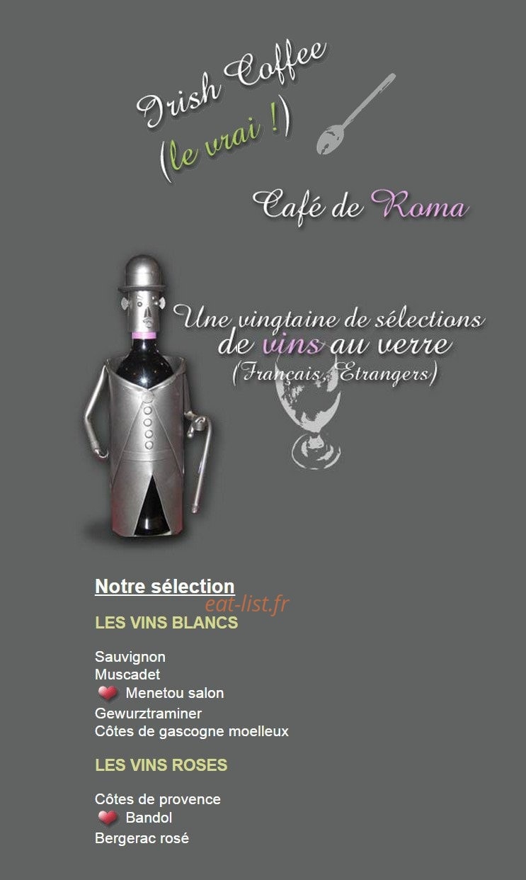 Bistrot Gourmand — carte page 2