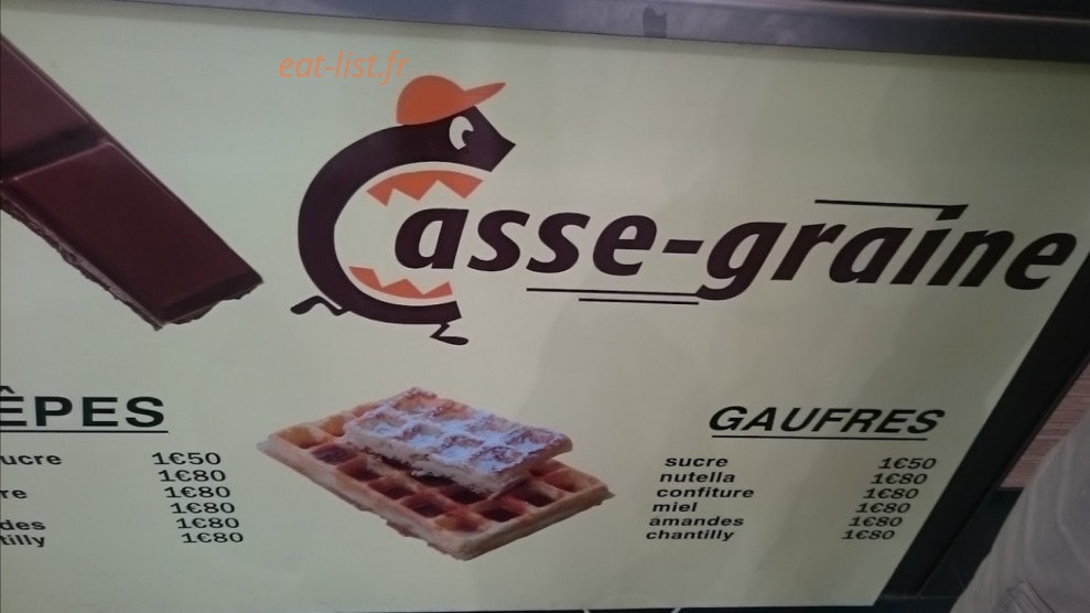 Casse Graine — carte page 1