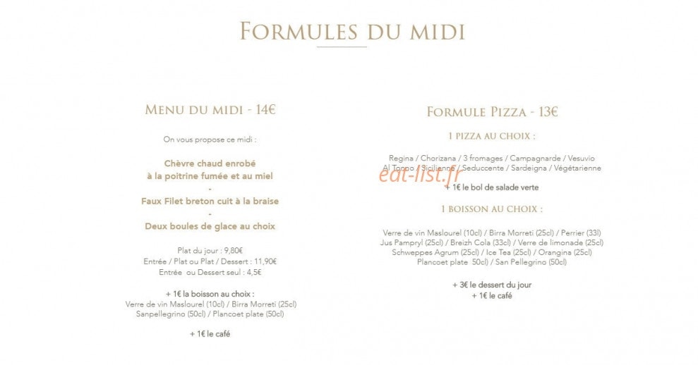 La Malva — carte page 5
