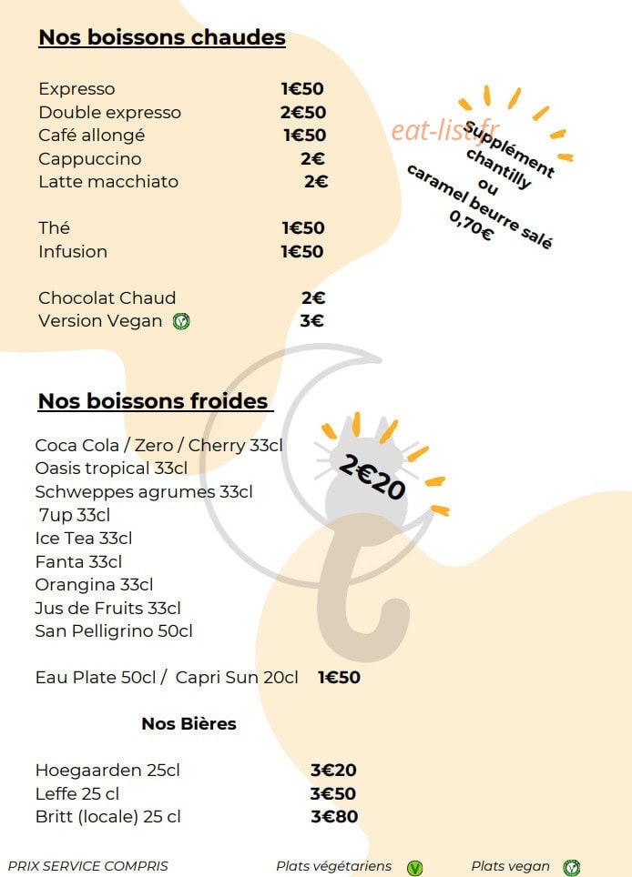 Le Chat Perché — carte page 4